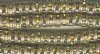 10 6mm Antique Copper Rondelles with Olive Rhinestones